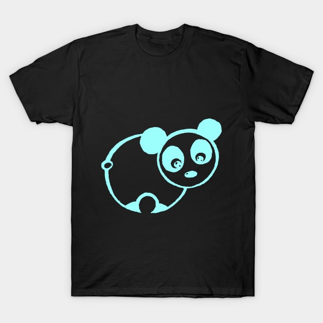 Little Panda T-Shirt by Pandabacke